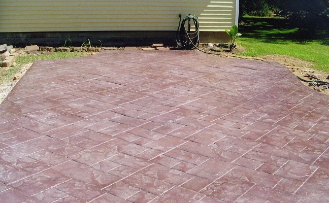 Stamped Concrete Patio